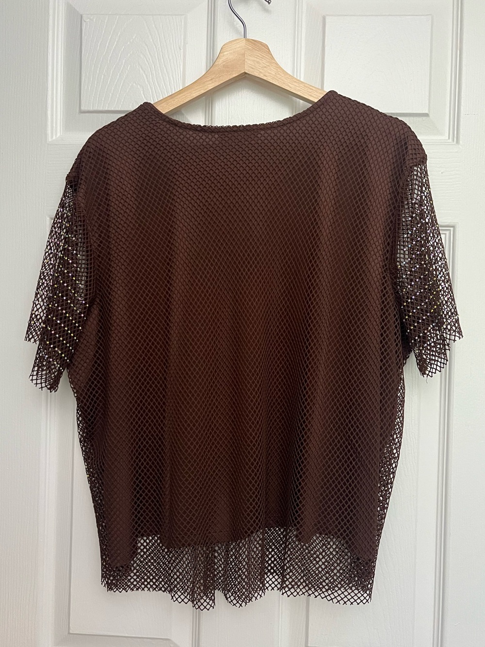 Studio Y Mesh Rhinestone Top - Picture 10 of 10